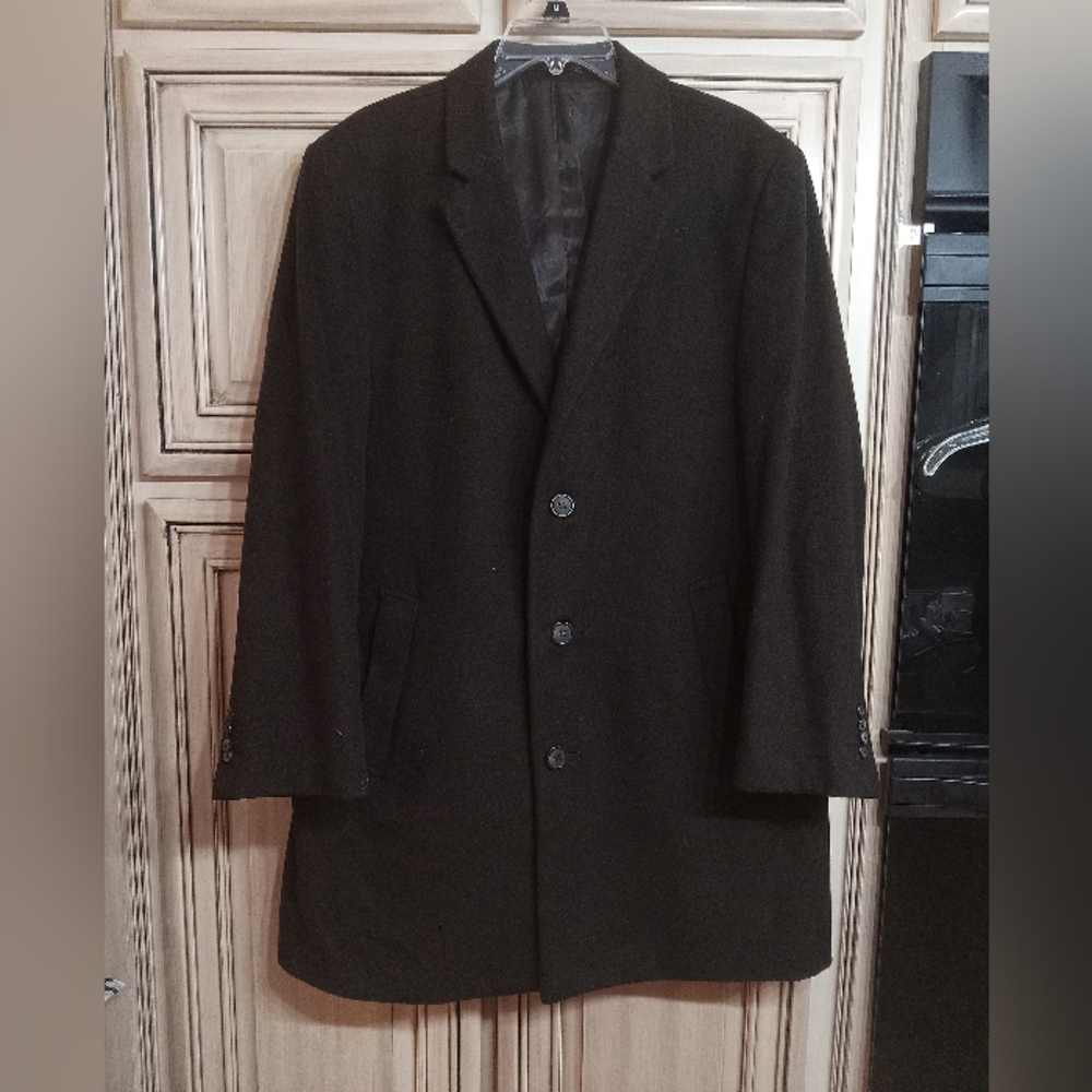 Kenneth‎ Cole Wool Blend Mens Coat - 42S